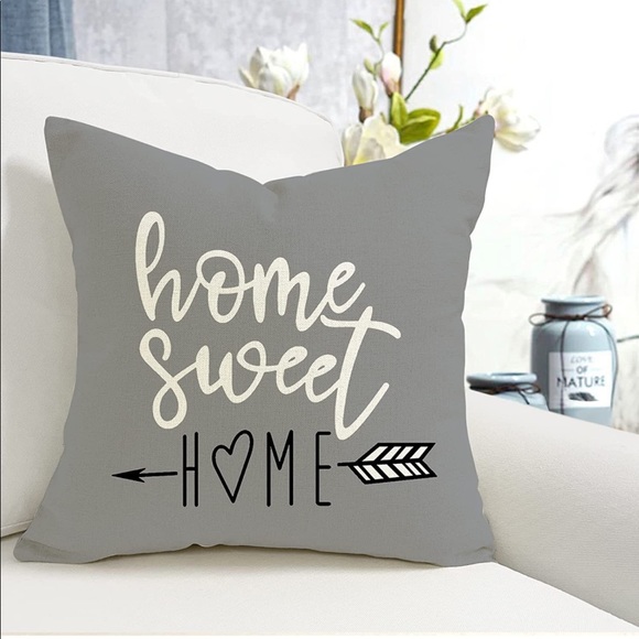 Pillow-Yama-Gray: Pillow cover set of 4 - Picture 7 of 13